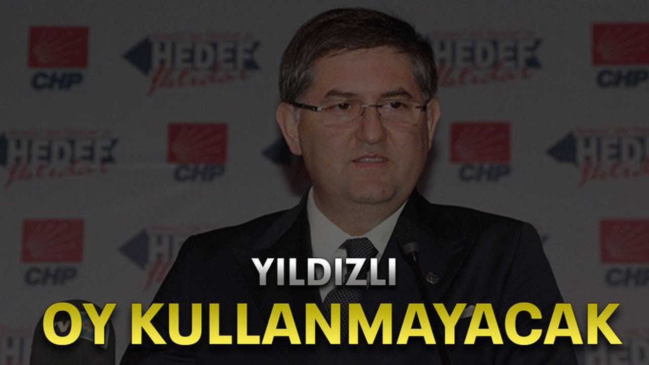 Yıldızlı oy kullanmayacak